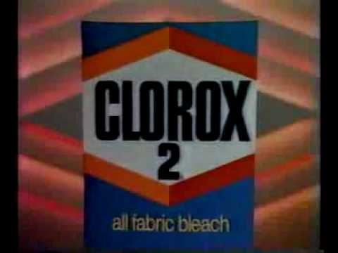 Old Clorox Logo - Clorox 2 Commercial (1986) - YouTube