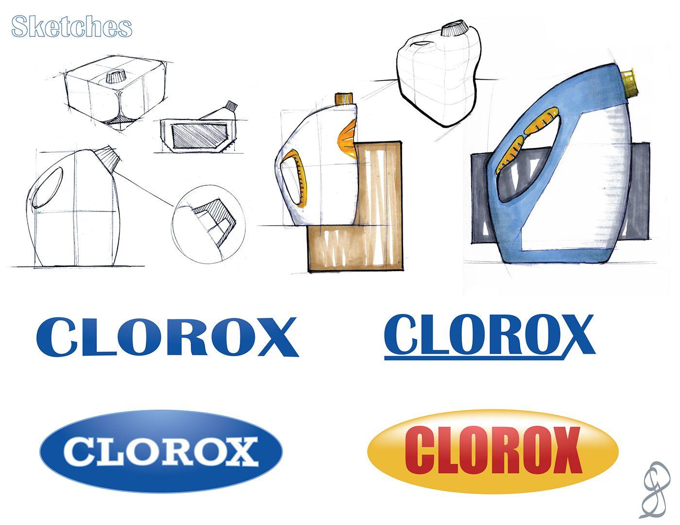 Old Clorox Logo - Digital Drawing