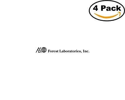 Forest Laboratories Logo - Amazon.com: Forest Laboratories 2 4 Stickers 4X4 inches Car Bumper ...