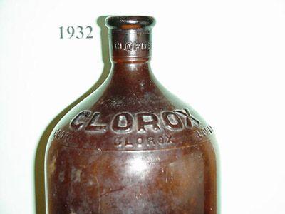 Old Clorox Logo - CAL FIRE Archaeology Program: Clorox Bottles