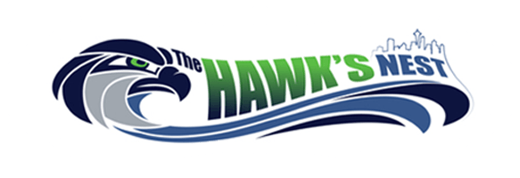 Hawks Nest Logo - Seattle Houseboat Rentals. Floating Home Vacation Rentals