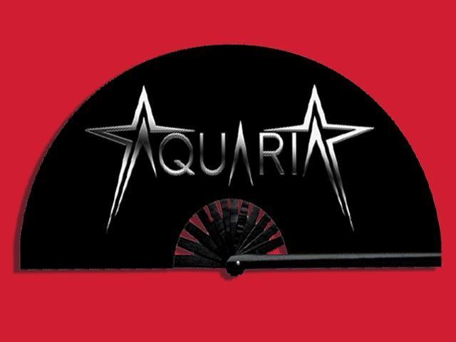 Red Fan Logo - God's Fan with Aquaria Logo | Age of Aquaria