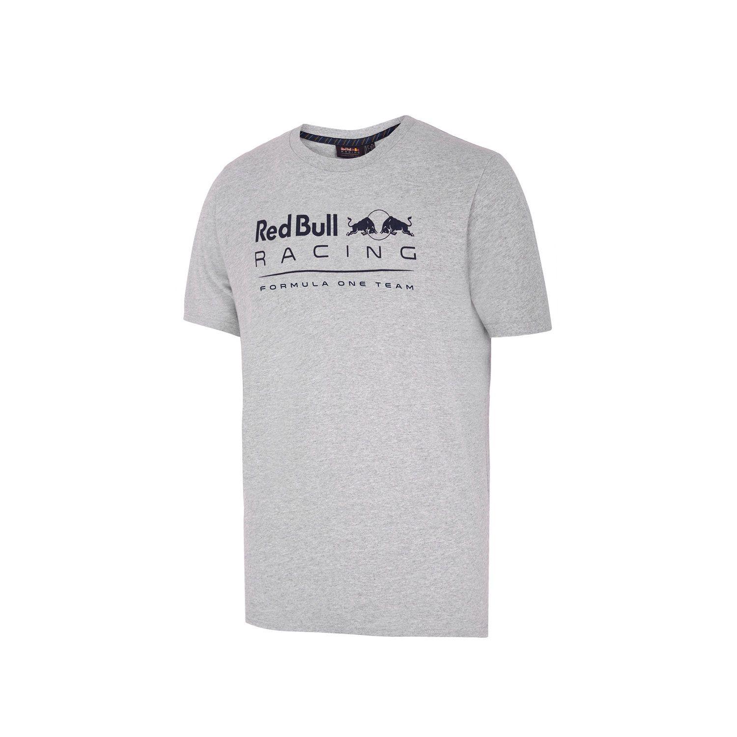 Red Fan Logo - Fan Wear Red Bull Racing F1 Front Logo Mens T-shirt Grey | Clothing ...