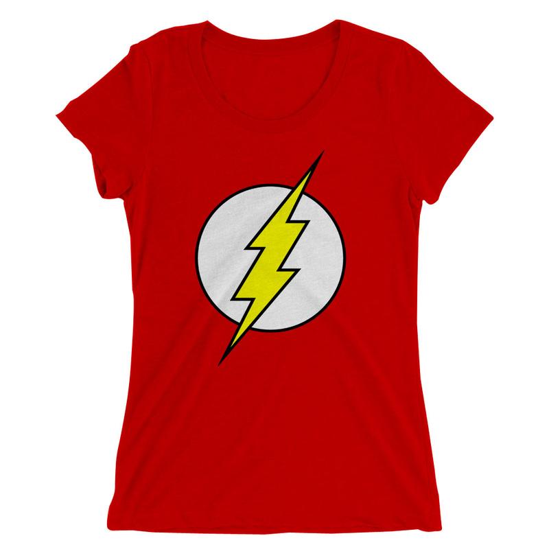 Women's Superhero Logo - The Flash Superhero Logo Women'S T Shirt