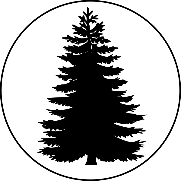 Black Pine Tree Logo - Free Vector Pine Tree, Download Free Clip Art, Free Clip Art on ...