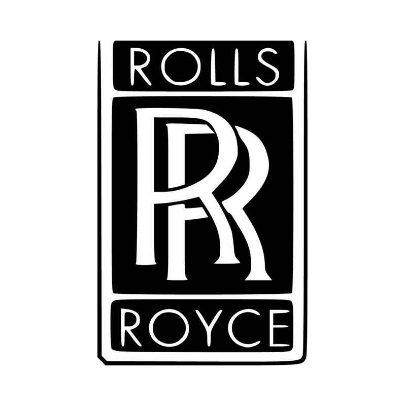 Rolls-Royce Logo - Rolls Royce Logo Vinyl Decal Sticker