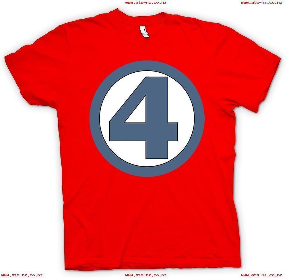 Women's Superhero Logo - Womens T-shirt - Fantastic 4 Logo - Superhero 478