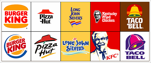 Old vs New Logo - Old vs. New Fast Food Logos - Cheezburger - Funny Memes | Funny Pictures
