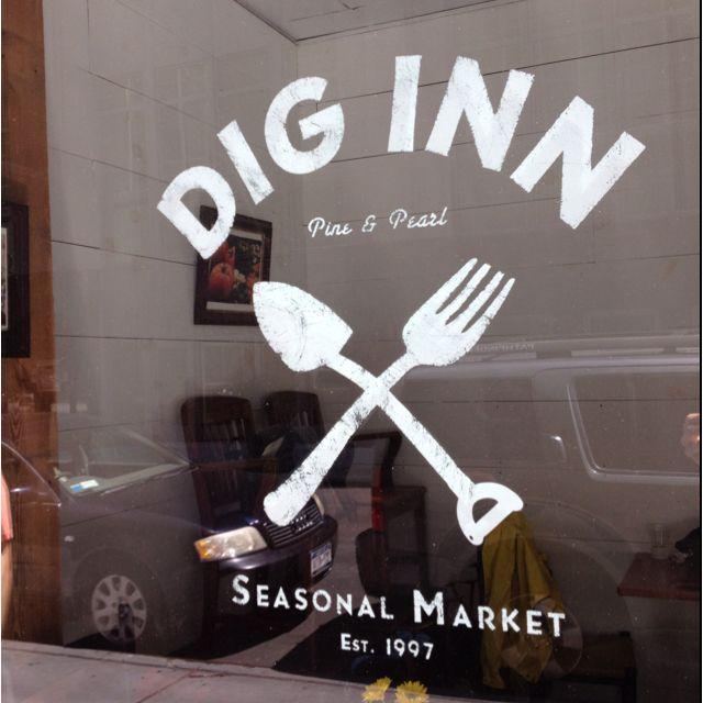 Restaurant Window Logo - Cool logo- but no where to be found in the restaurant! Only on