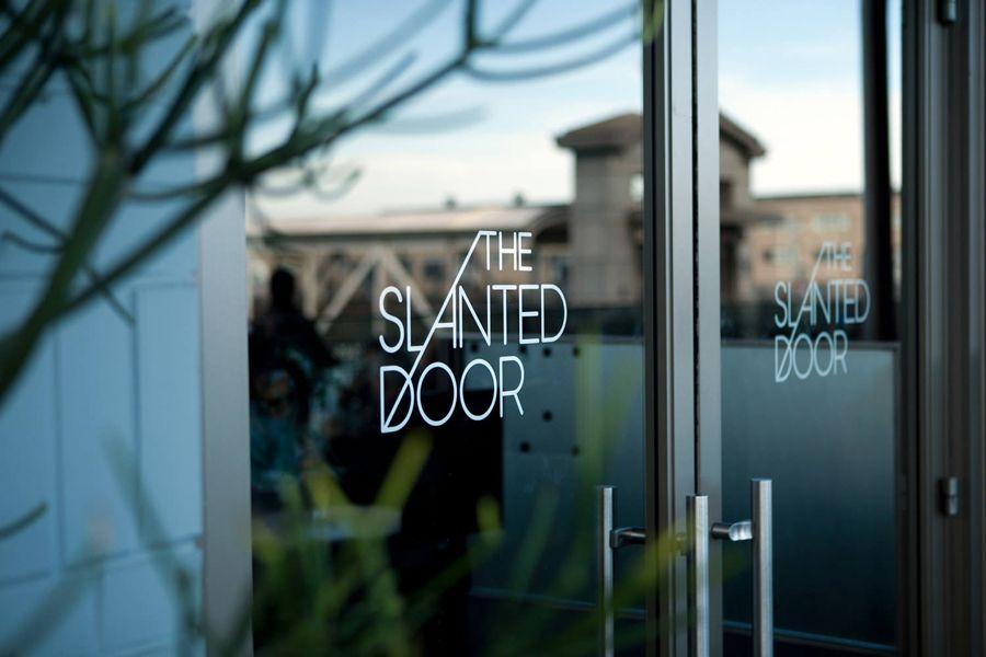 Restaurant Window Logo - New Brand Identity for The Slanted Door by Manual - BP&O