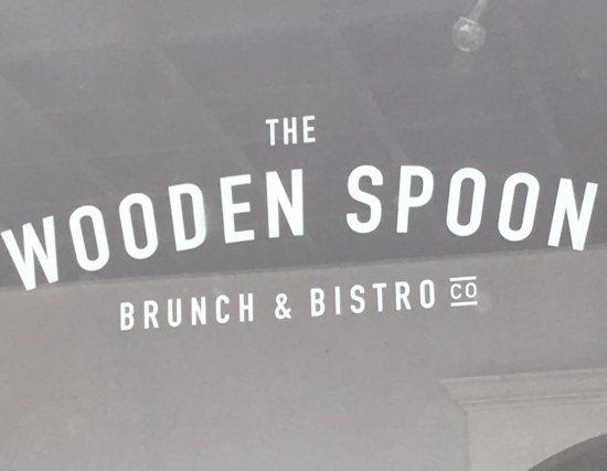 Restaurant Window Logo - Restaurant window logo - Picture of The Wooden Spoon, White Rock ...