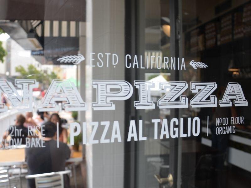 Restaurant Window Logo - Napizza Logo in Window by Yael Miller | Dribbble | Dribbble