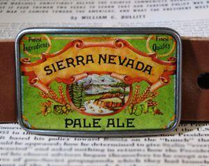 Sierra Nevada Beer Logo - Sierra Nevada Beer Label Belt Buckle | eBay