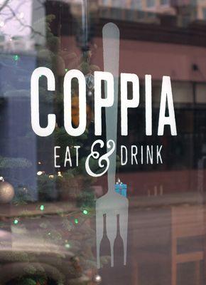 Restaurant Window Logo - Factory North - Coppia Italian Restaurant Identity | Favorite Places ...