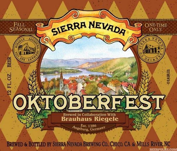 Sierra Nevada Beer Logo - Sierra Nevada Oktoberfest | BeerPulse