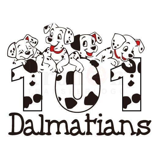 101 Dalmatians Logo - Dalmatians logo Iron On Transfers (Heat Transfer) N6831 $2.00
