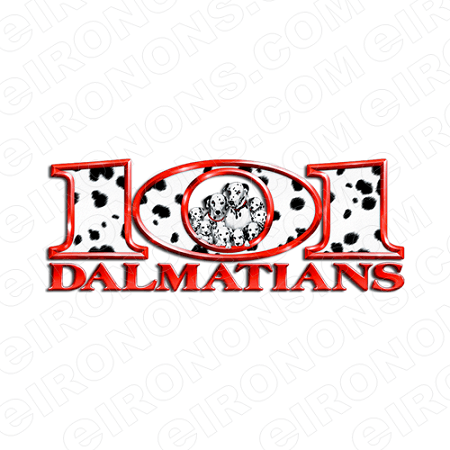 101 Dalmatians Logo - DALMATIANS LOGO 1 CHARACTER CLIPART IMAGE SCRAPBOOK INSTANT