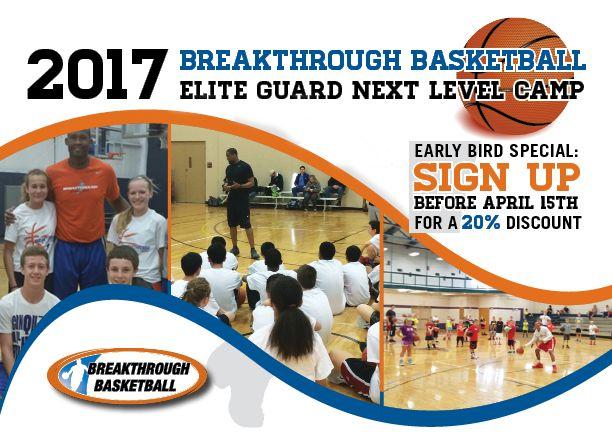 Breakthrough Basketball Logo - Breakthrough Basketball Elite Guard Next Level Camp Set for June 27