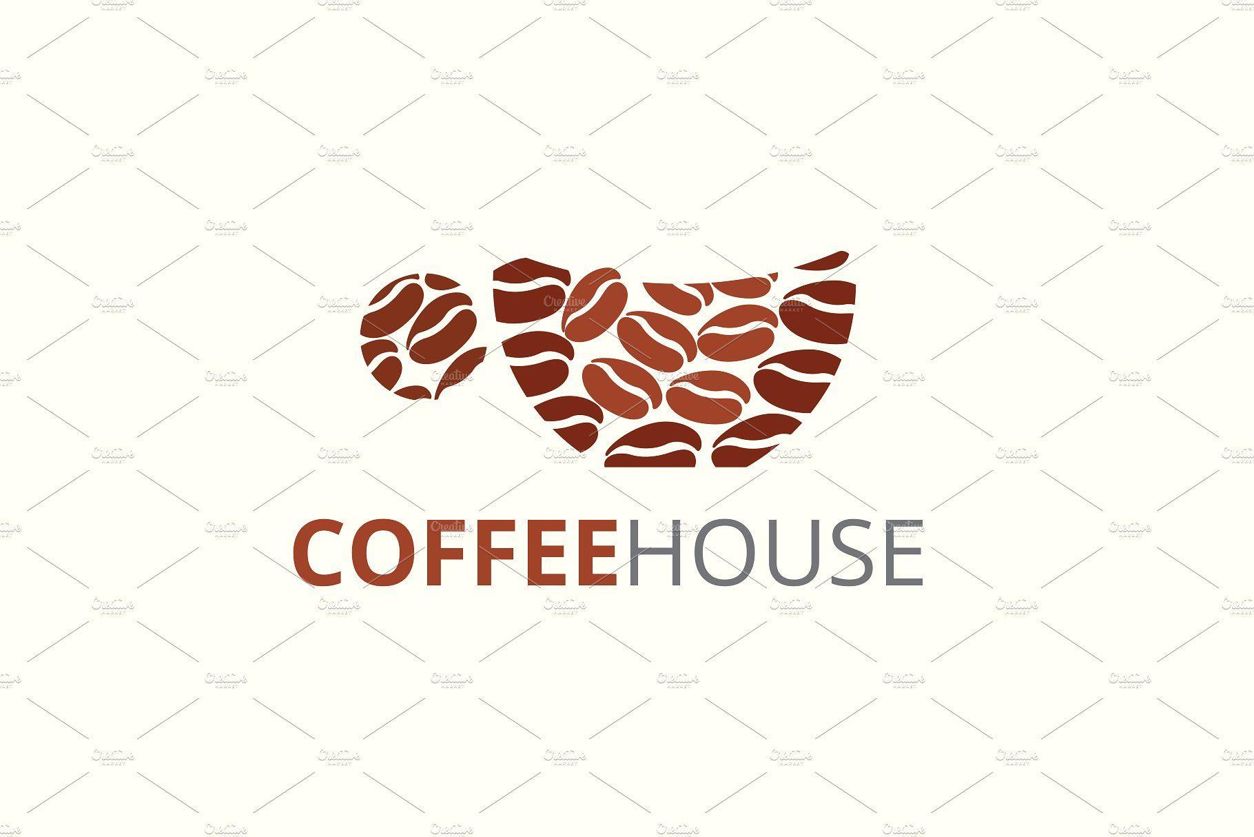 Coffee House Logo - Coffee House Logo Logo Templates Creative Market