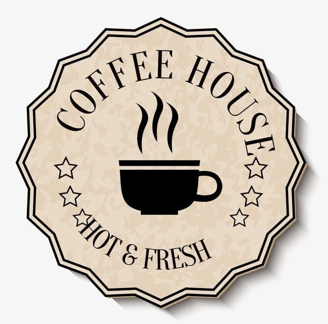Coffee House Logo - Coffee House Logo Vector, Hand, Brown, Lace PNG and Vector for Free ...