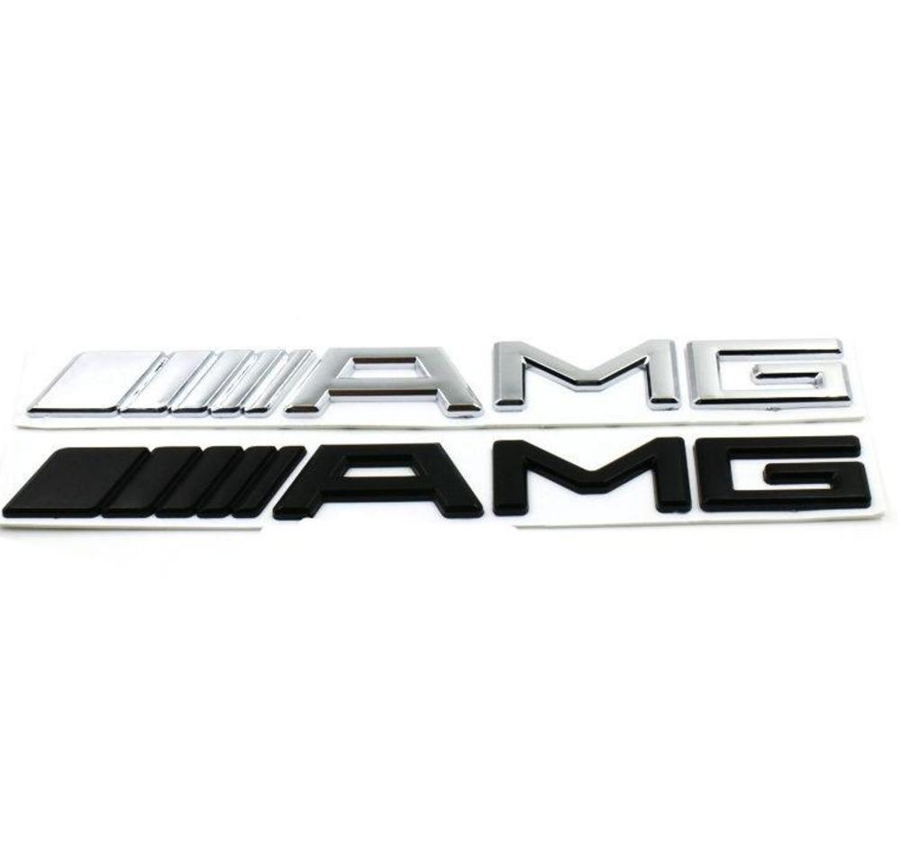 MB Letter Logo - 3D ABS Car Logo 3M AMG Letter Badge Sticker For Mercedes MB CL GL SL ...