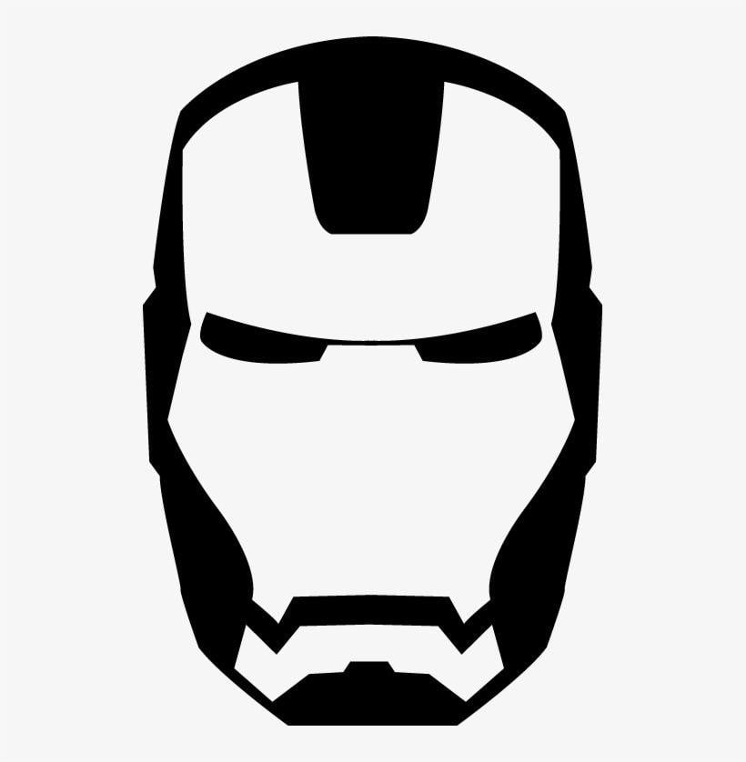 Iron Man Black and White Logo - Ironman Vector By Levichong - Iron Man Logo Black And White - Free ...