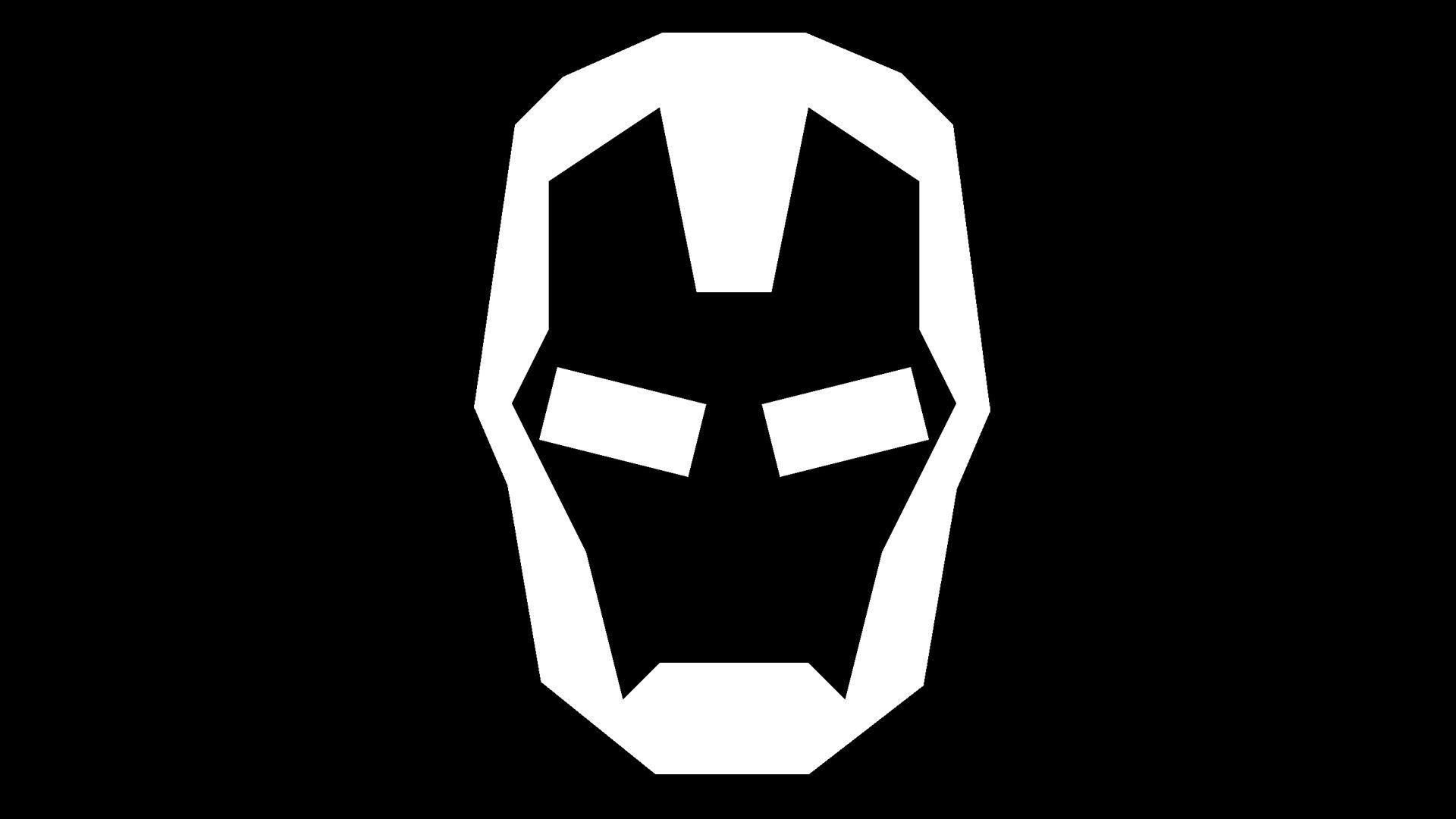 Iron Man Black and White Logo - Iron Man Logo, Iron Man Symbol, Meaning, History and Evolution