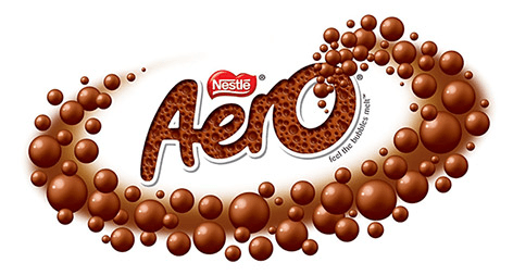 Nestle Chocolate Logo - AERO®. Nestlé Confectionery Brands. Nestlé Professional