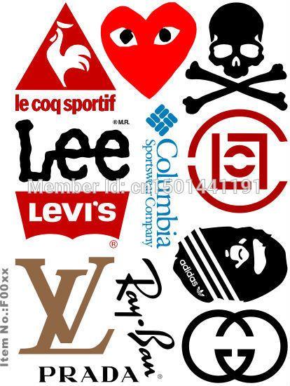 All Supreme Logo - A4 Size Supreme Logo Skateboard Luggage Car Bike Vinyl Stickers ...