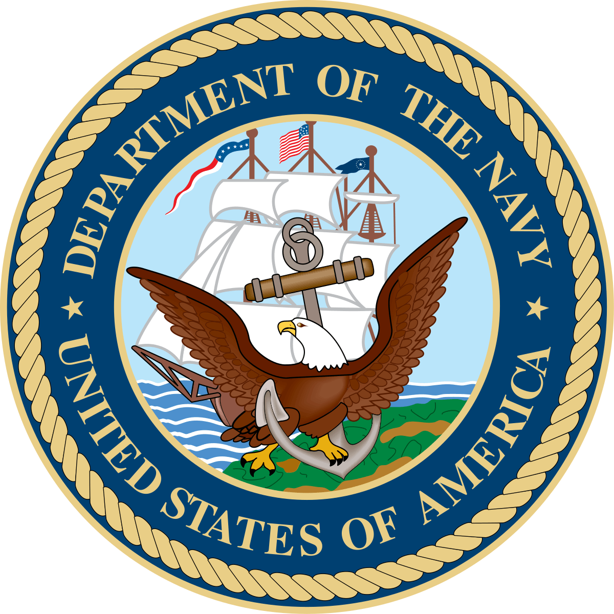 Navy Bird Logo - United States Department of the Navy
