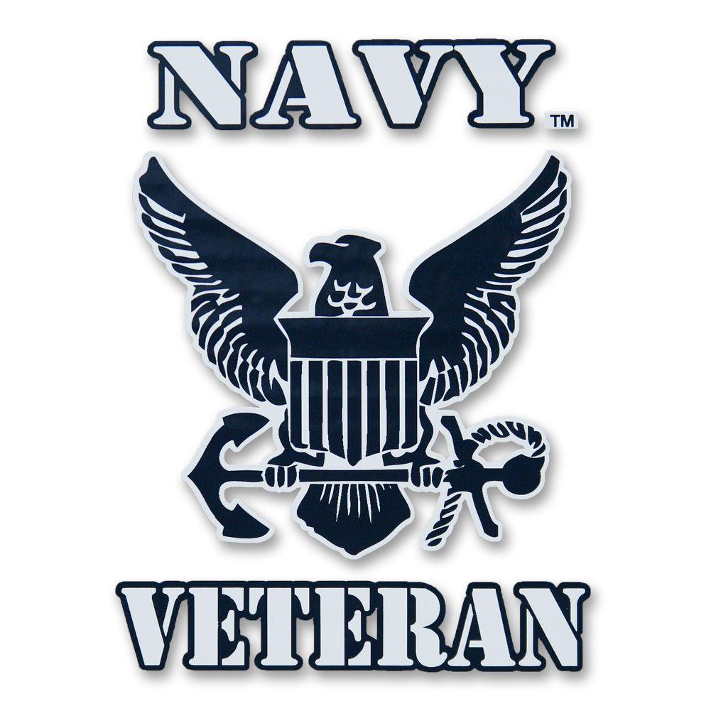 Navy Bird Logo - NAVY VETERAN LOGO DECAL | Navy Gear