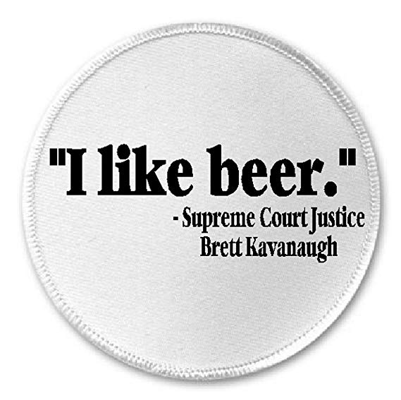 Supreme Court Justice Logo - Amazon.com: I Like Beer Supreme Court Justice Brett Kavanaugh - 3 ...