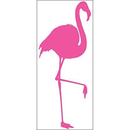 Pink and Blue Mountain Water Logo - Blue Mountain SNAP1025 Pink Flamingo Outdoor Wall Art: Amazon.co.uk ...
