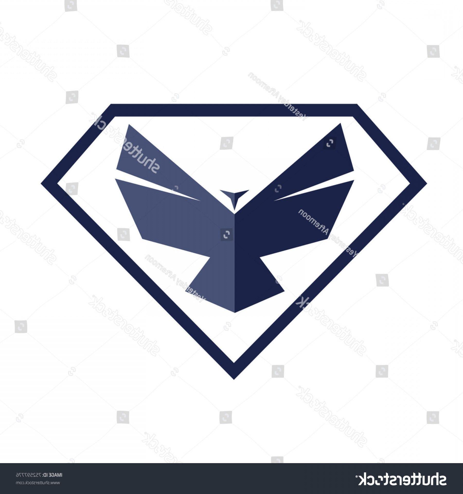 Navy Bird Logo - Blue Navy Bird Abstract Vector Pentagon | SHOPATCLOTH