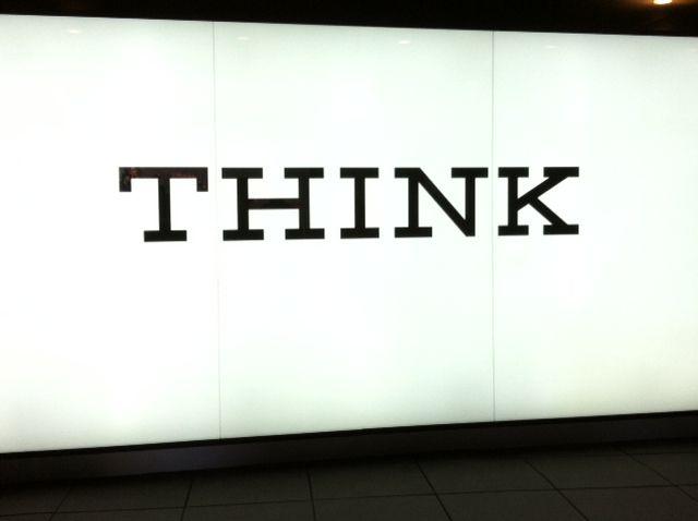 IBM Think Logo - Innovation Design In Education - ASIDE: THINK - The Imagination Age