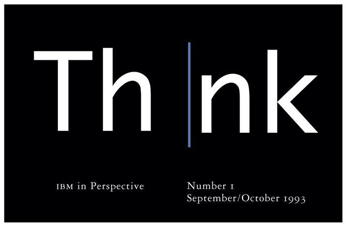 IBM Think Logo - IBM Think logo. Robert Appleton | THINK | Graphic Illustration ...