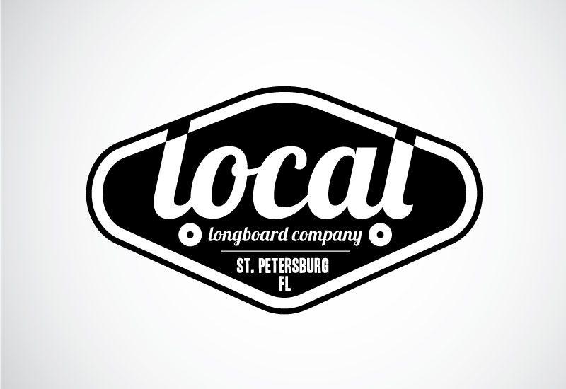 Local Company Logo - Local Longboard Company - Freelance Graphic Designer
