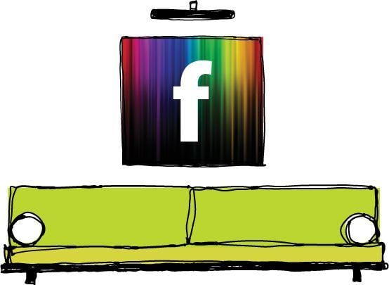 Creative Facebook Logo - Like our Facebook lounge to win a logo you'll love