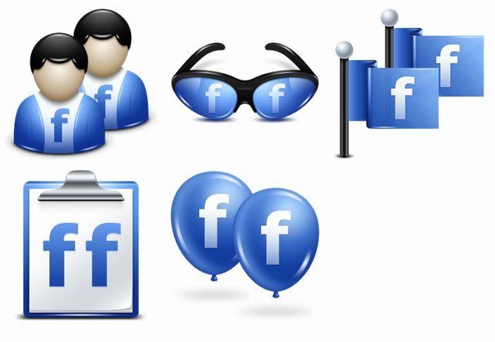 Creative Facebook Logo - Facebook Icon Set. Free Vector Graphics. All Free Web Resources