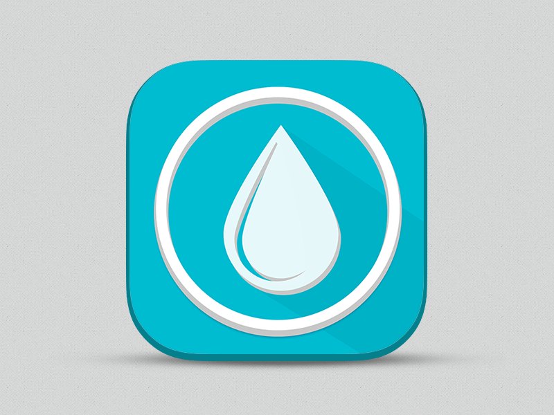 Water App Logo - Water Drinking Reminder App by Barbara | Dribbble | Dribbble