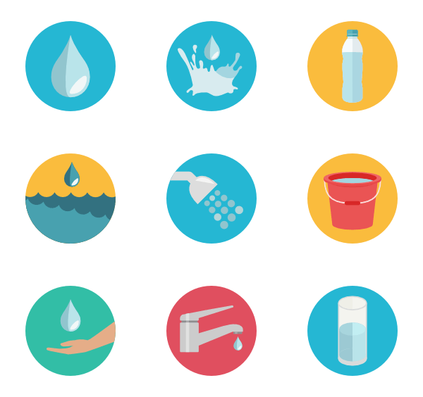 Water App Logo - Water Icon free vector icons