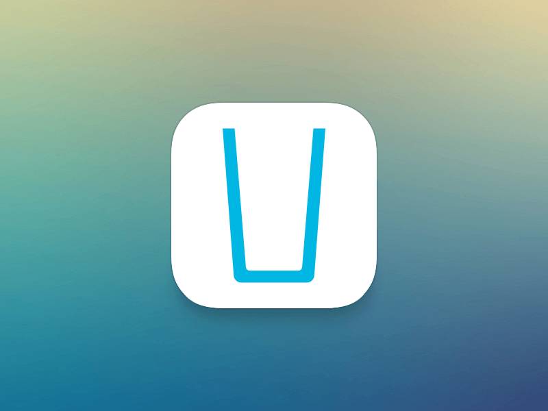 Water App Logo - Water, Part 1. Mobile app icons (ios). App icon