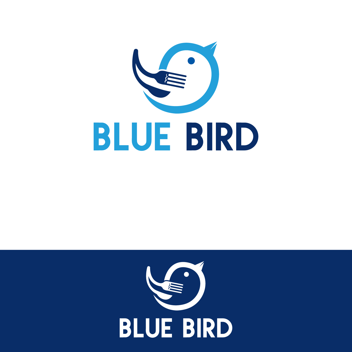 Blue Bird Company Logo - Elegant, Modern, Distribution Logo Design for Blue Bird