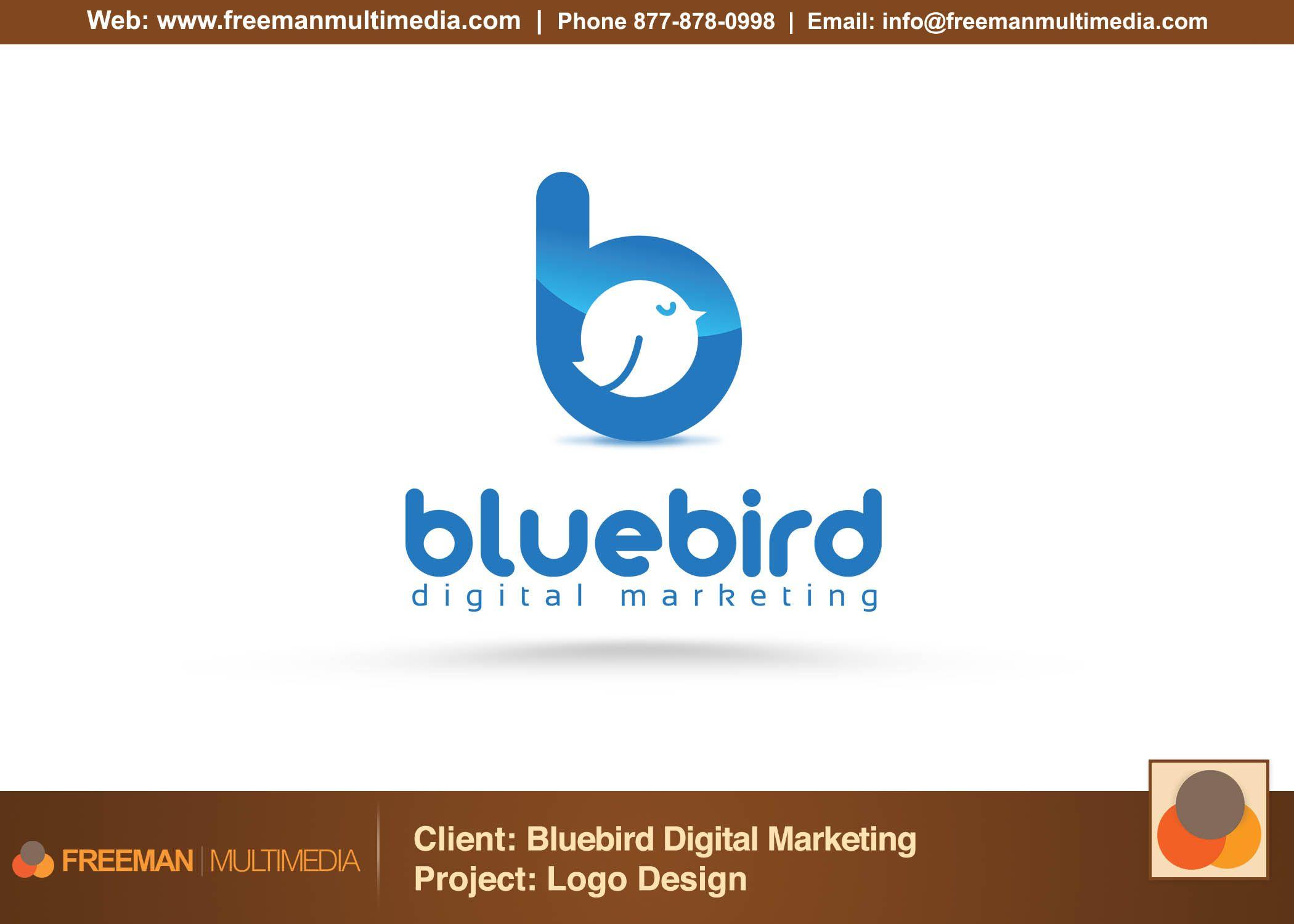 Blue Bird Company Logo - Bluebird Digital Marketing - Web Design | Graphic Design | Marketing ...
