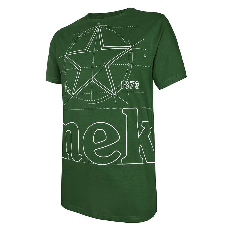 Men in Green Logo - Heineken men's green t-shirt with logo | Heineken Merchandise ...