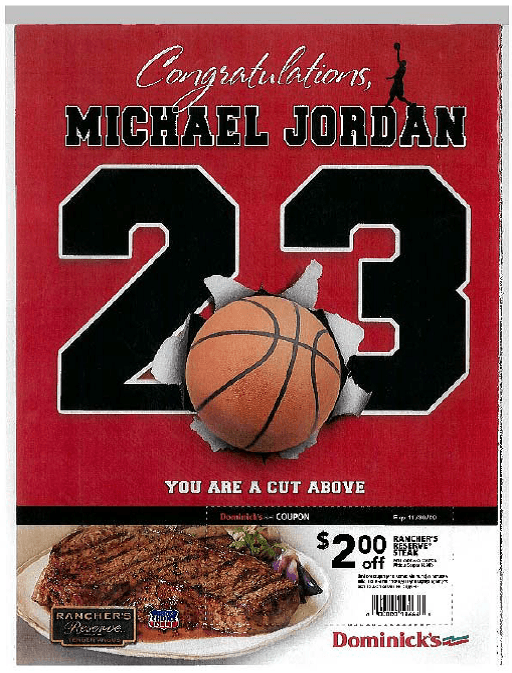 Michael Jordan Number 23 Logo - Jordan Victory Serves as Right of Publicity Cautionary Tale Michael