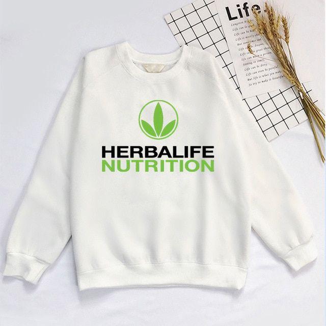 Men in Green Logo - Herbalife Sweatershirt Herbalife nutrition Printed Men Women Green