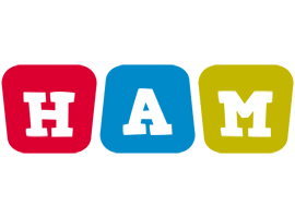 Ham Logo - Ham Logo. Name Logo Generator, Summer, Birthday, Kiddo