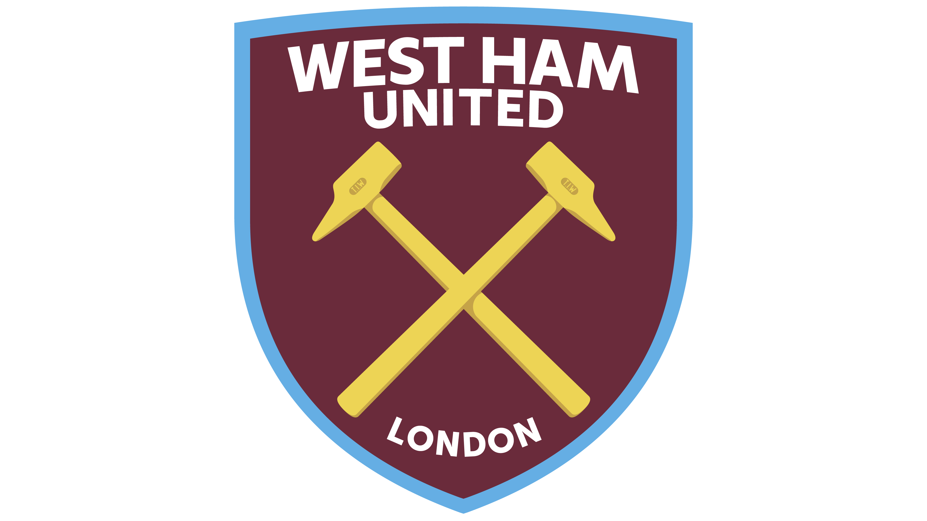 West Ham United Logo - West Ham Logo - Interesting History of the Team Name and emblem
