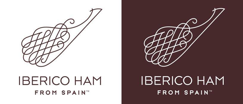 Ham Logo - brand logo and identity for iberico ham from spain